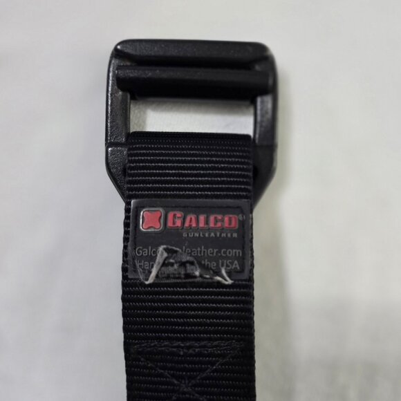 Galco Heavy Duty Nylon Instructor's Holster Black Tactical Belt 1 1/2" Size Med - Picture 11 of 14
